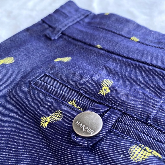 NWT Pineapple Printed Shorts From Francesca’s Collection - Picture 11 of 15